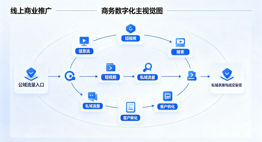 四川线上商业推广怎么做？全域流量闭环搭建与低成本转化实战指南